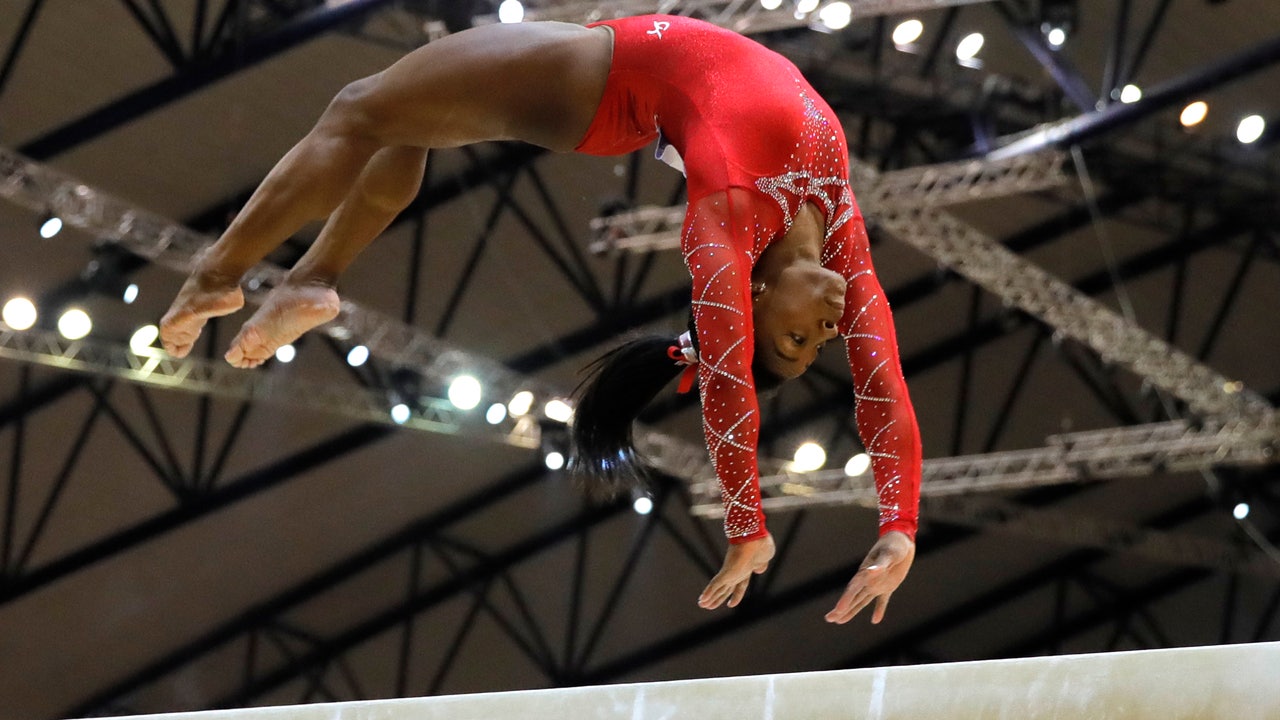 Biles wraps up remarkable worlds with 4th gold medal